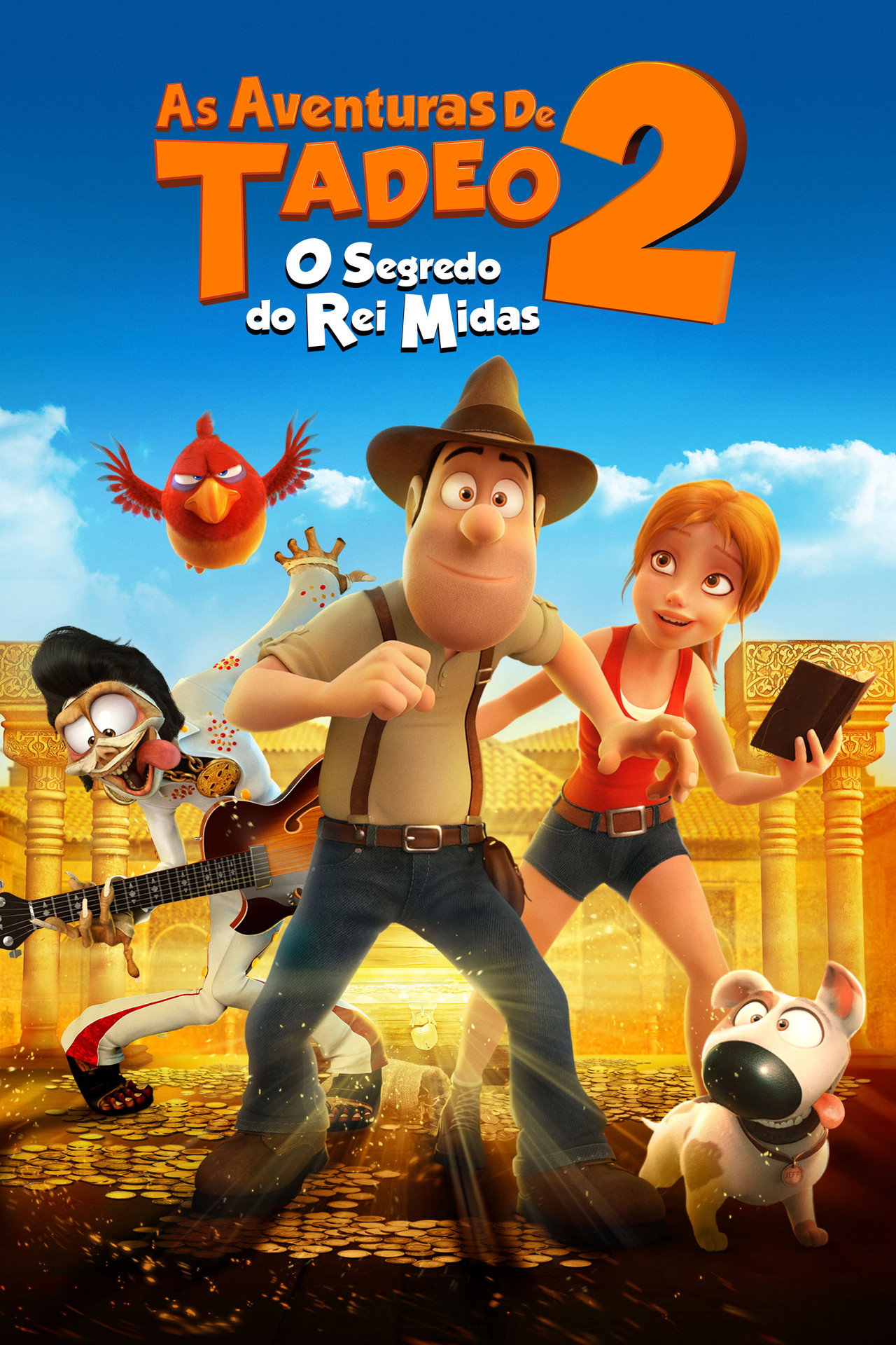 Pôster de As Aventuras de Tadeo 2: O Segredo do Rei Midas