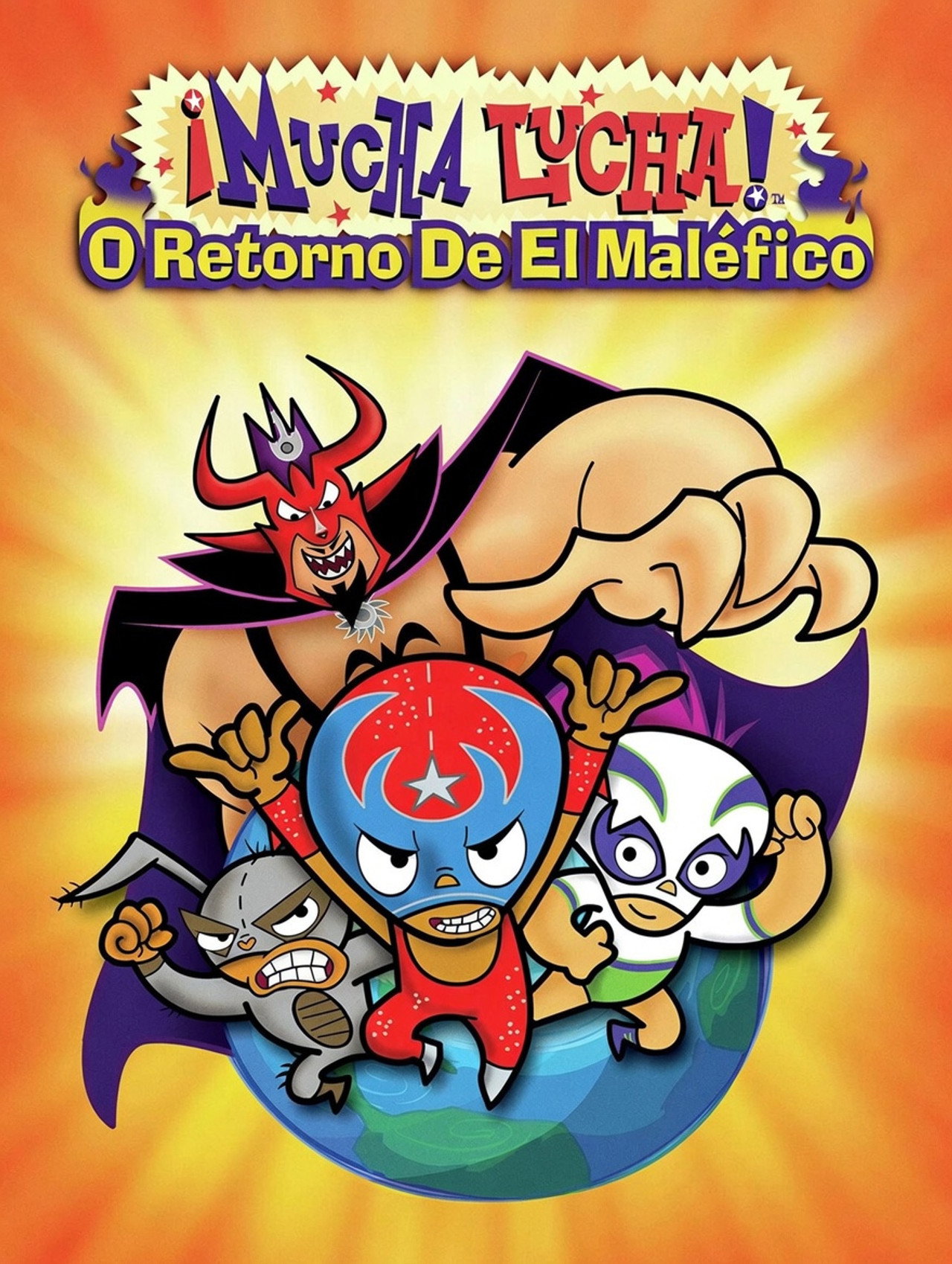 Pôster de Mucha Lucha! O Retorno De El Maléfico