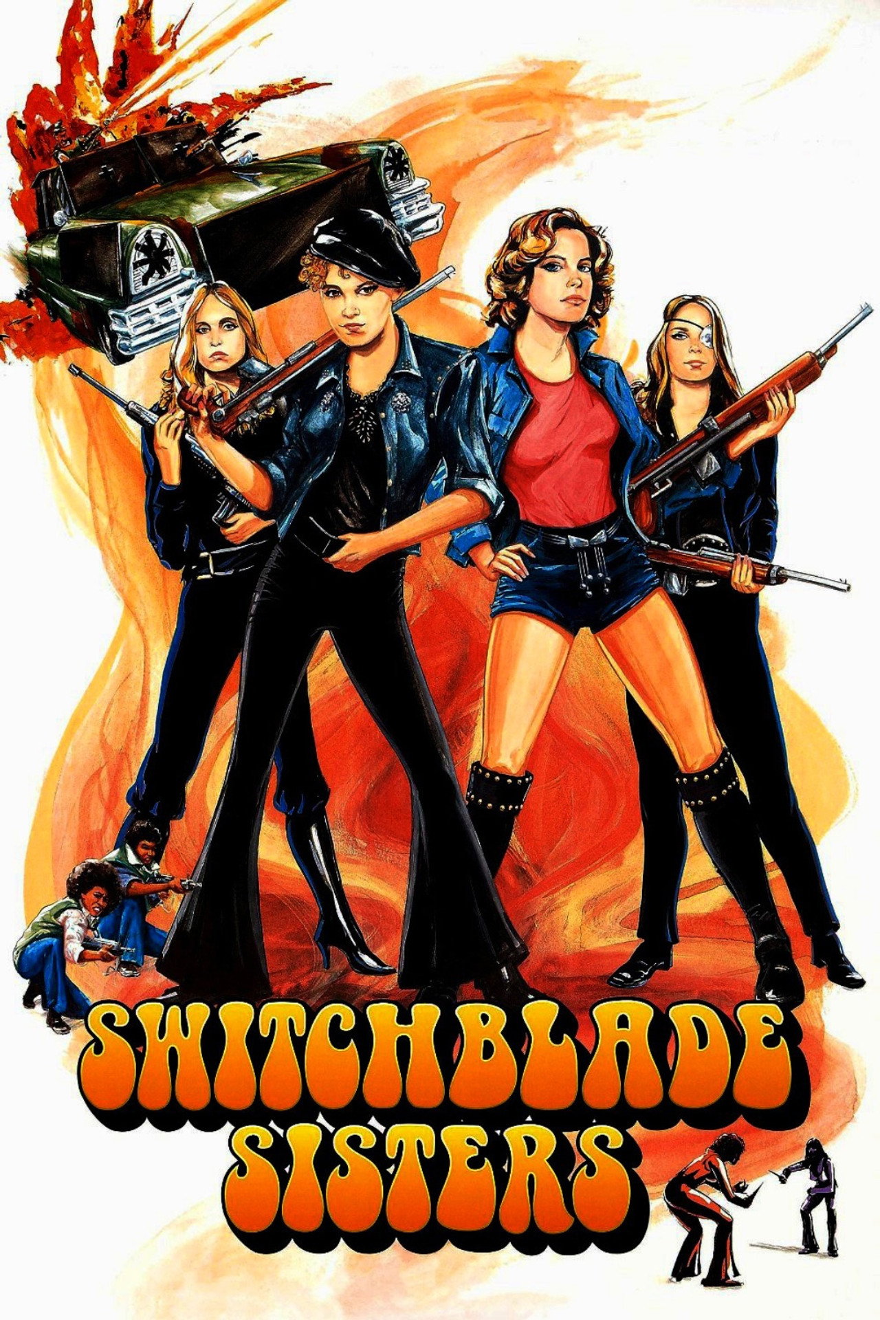 Pôster de Switchblade Sisters