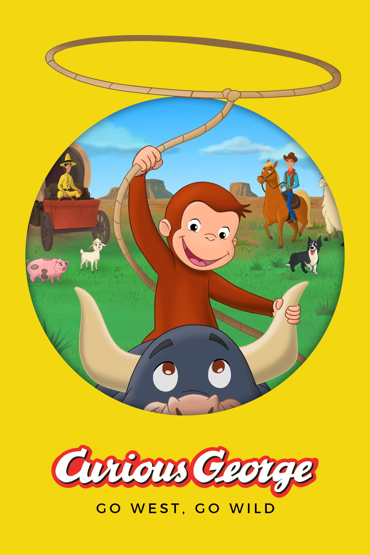 Pôster de Curious George: Go West, Go Wild