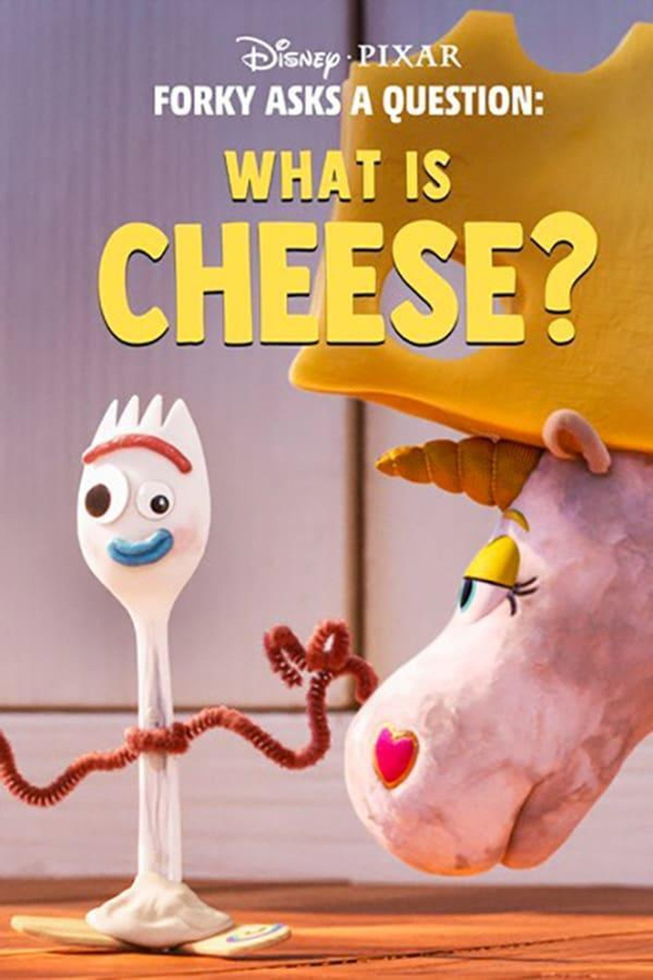 Pôster de Forky Asks a Question: What Is Cheese?