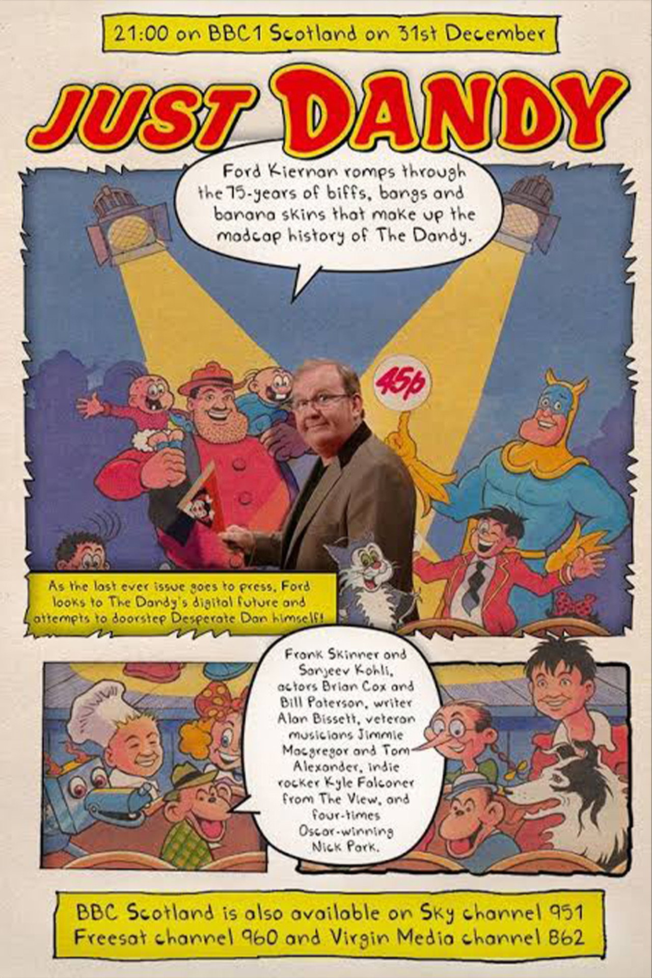 Pôster de Just Dandy