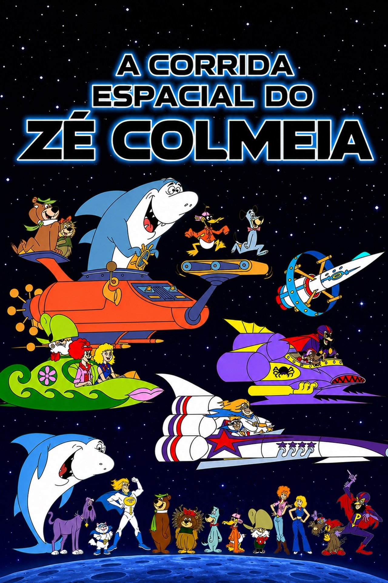 Pôster de A Corrida Espacial do Zé Colmeia
