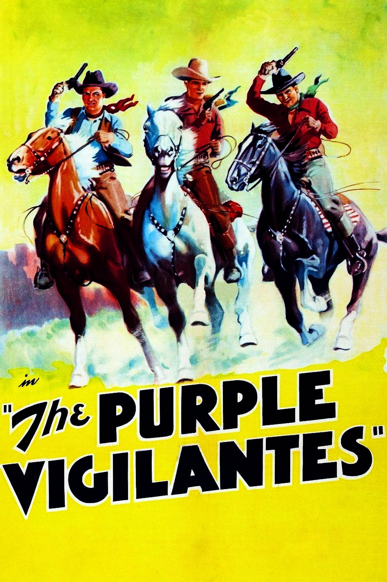 Pôster de The Purple Vigilantes