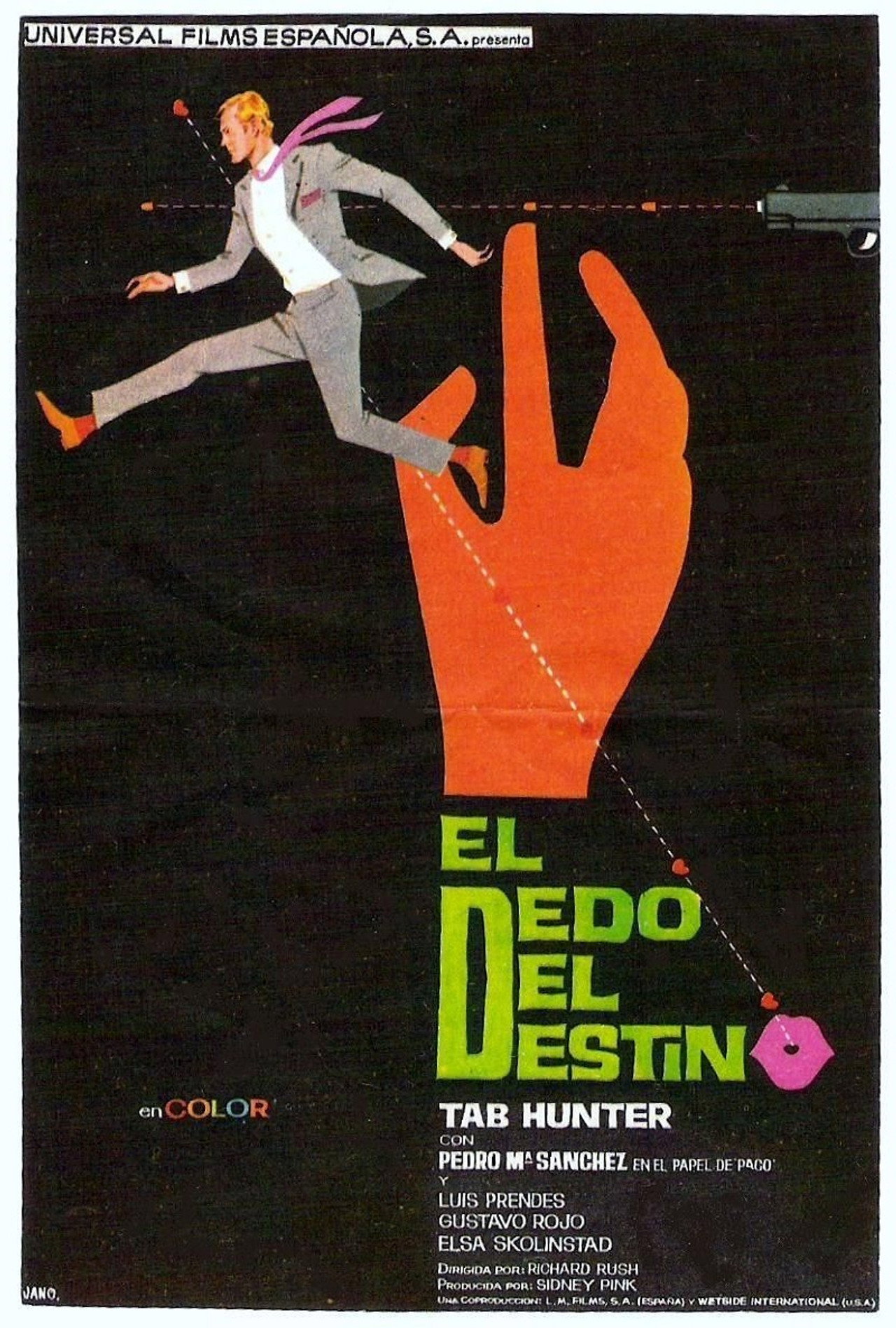 Pôster de El dedo del destino