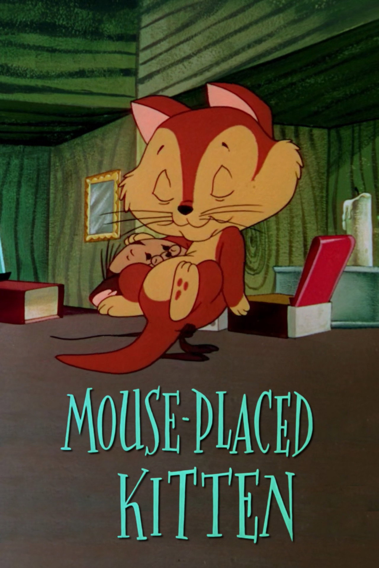 Pôster de Mouse-Placed Kitten
