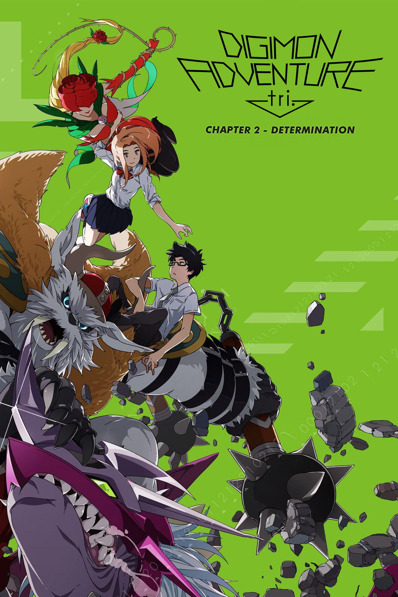 Pôster de Digimon Adventure tri. 2: Ketsui