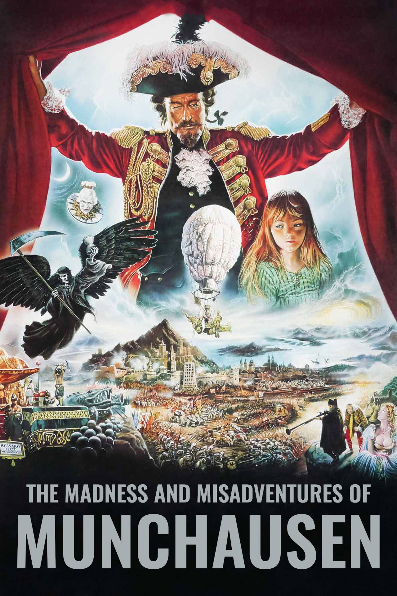 Pôster de The Madness and Misadventures of Munchausen