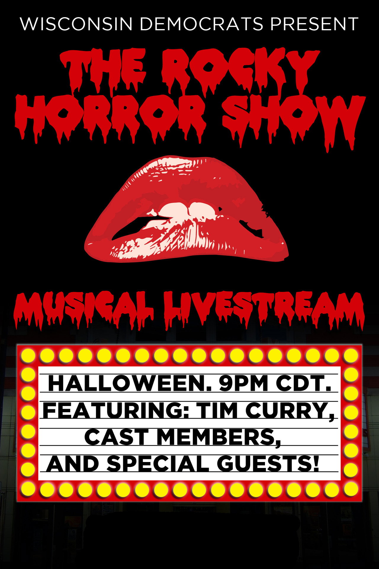 Pôster de The Rocky Horror Musical Live Stream
