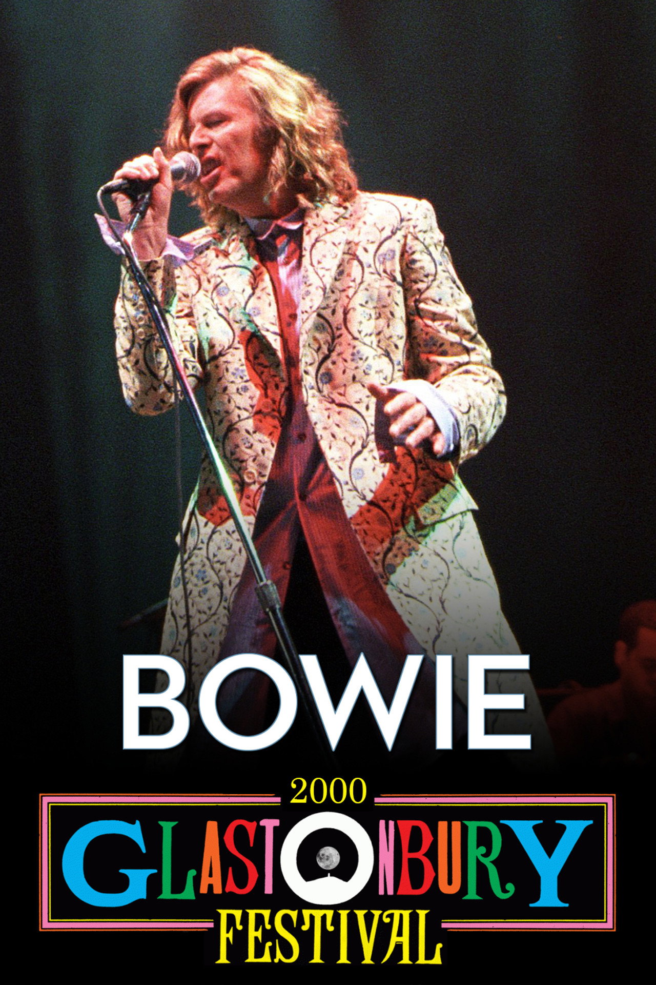 Pôster de Bowie: Glastonbury 2000