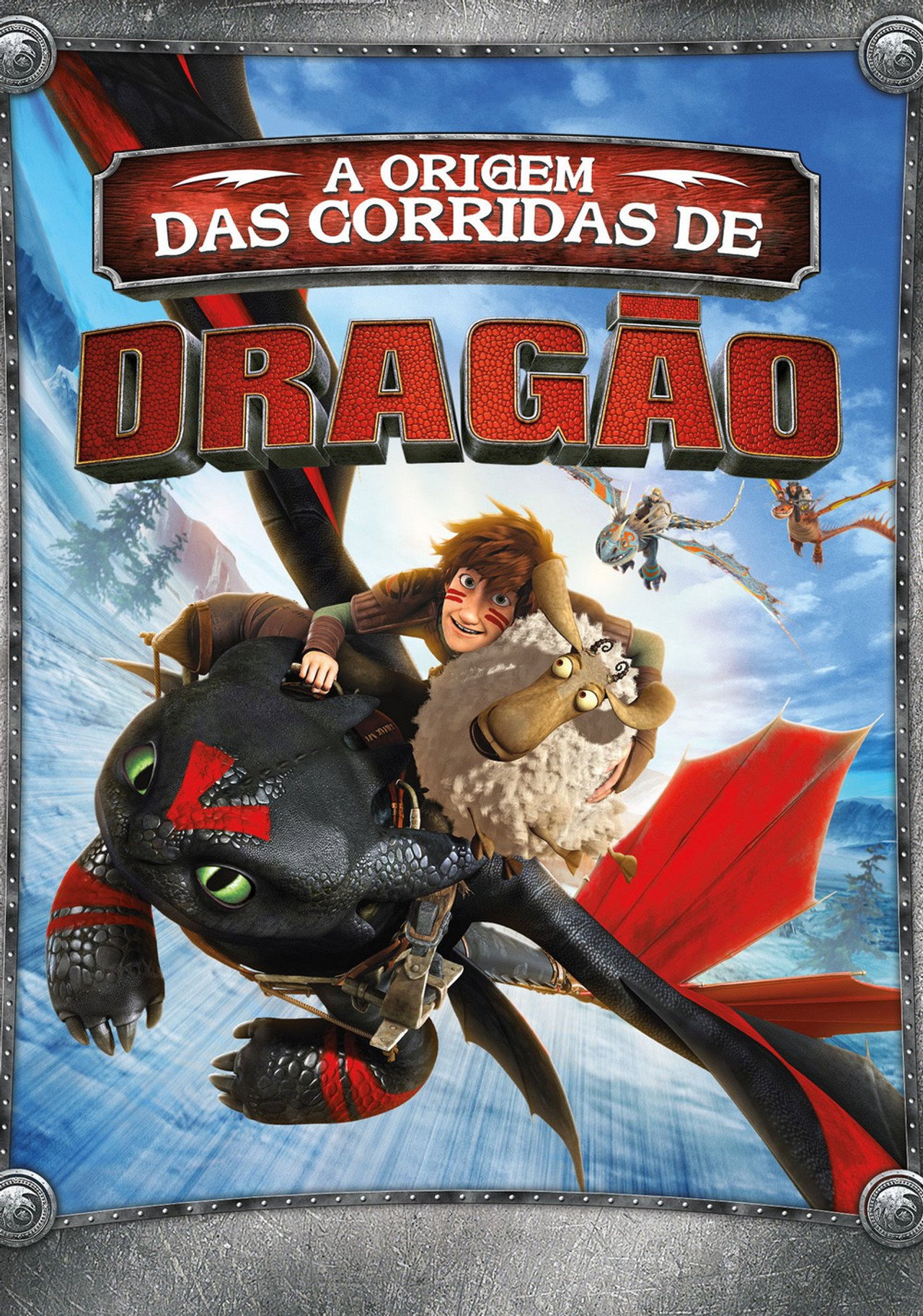 Pôster de Dragões - A Origem das Corridas de Dragão