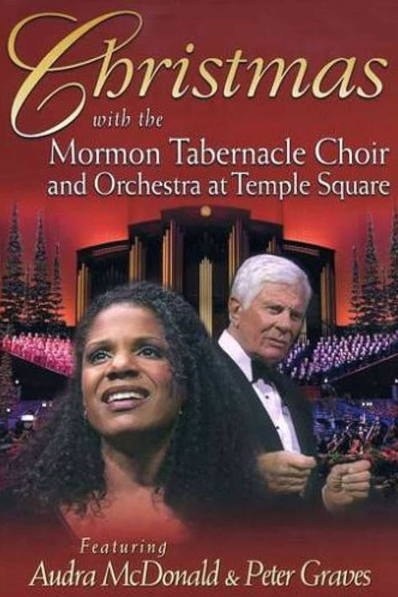 Pôster de Christmas with the Mormon Tabernacle Choir and Orchestra at Temple Square Featuring Audra McDonald and Peter Graves