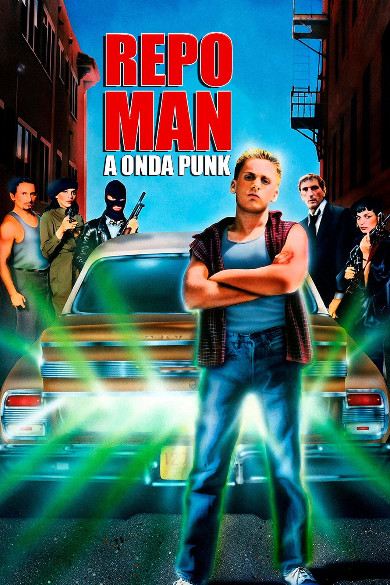 Pôster de Repo Man: A Onda Punk