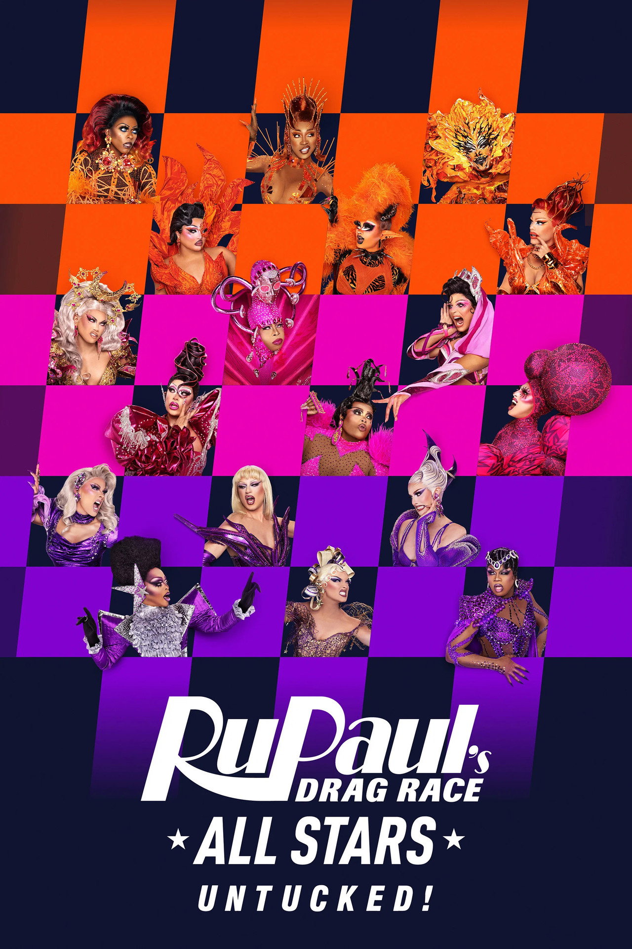 Pôster de RuPaul's Drag Race All Stars: UNTUCKED
