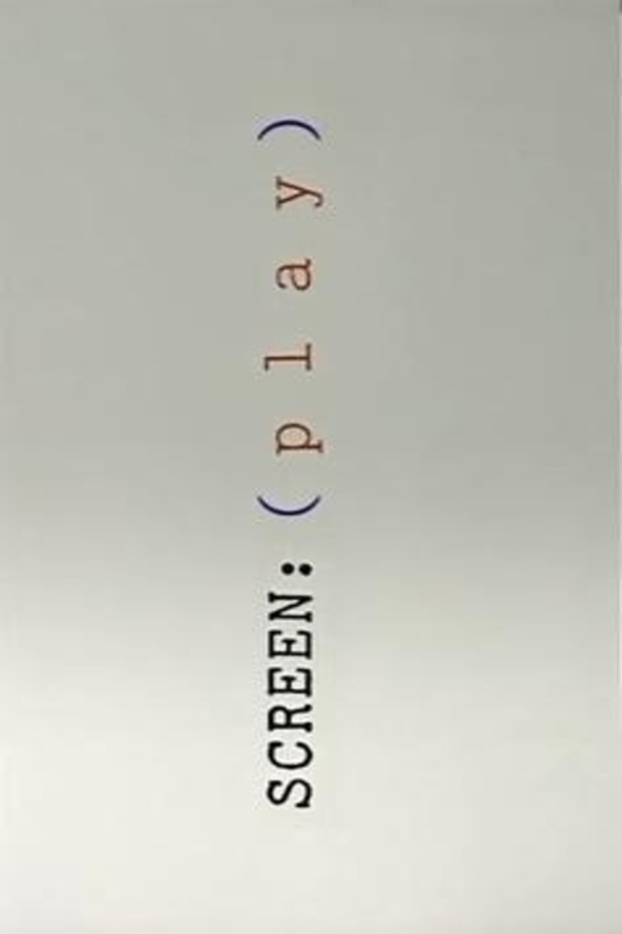 Pôster de ScreenPlay