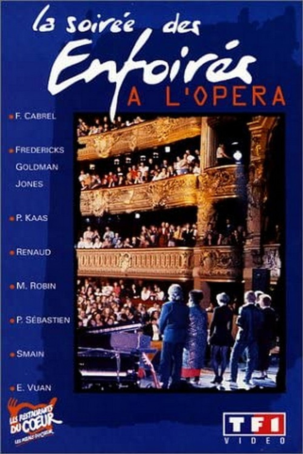 Pôster de Les Enfoirés 1992 - La Soirée des Enfoirés à l'Opéra