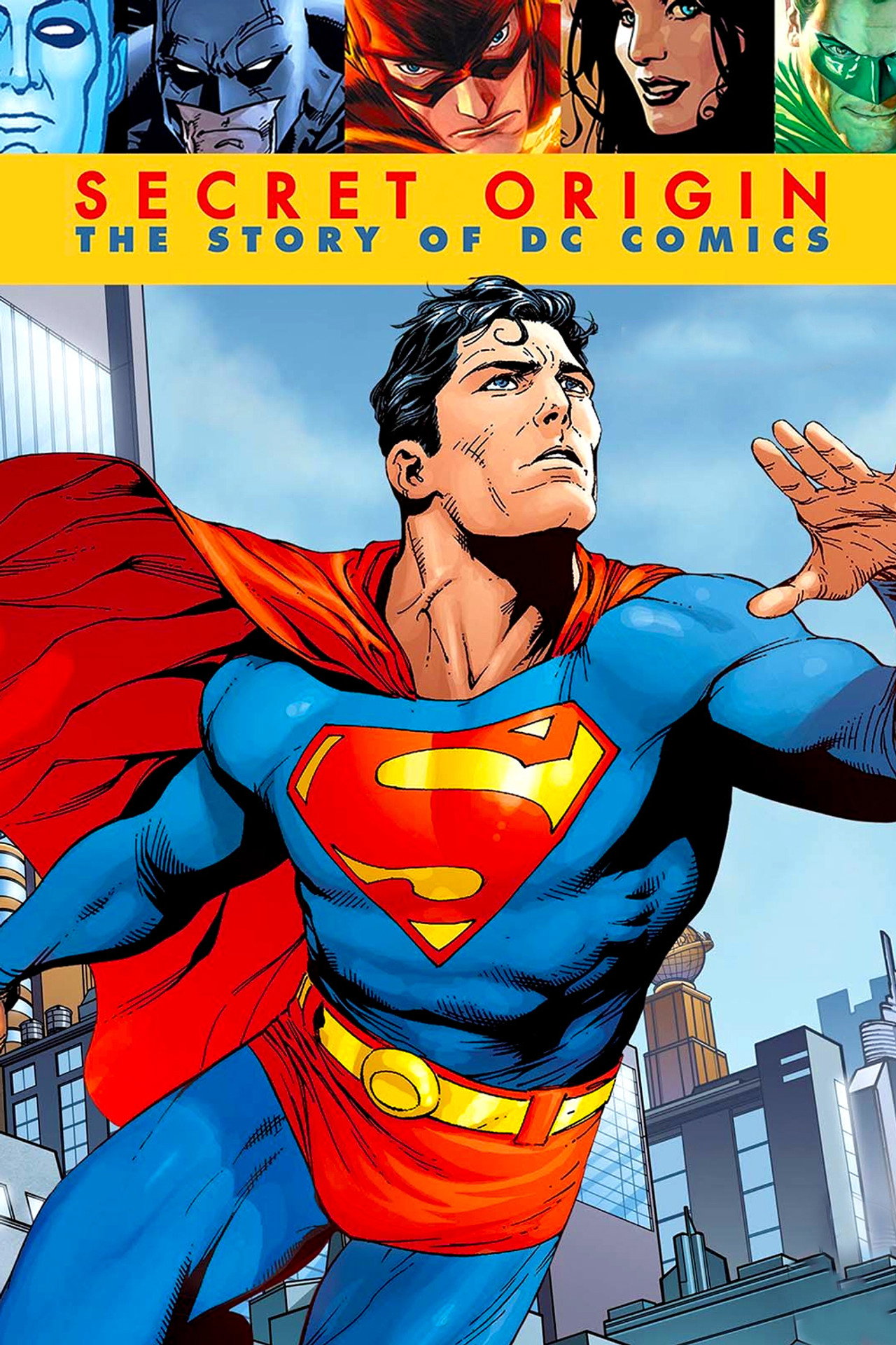 Pôster de Origem Secreta: A História da DC Comics