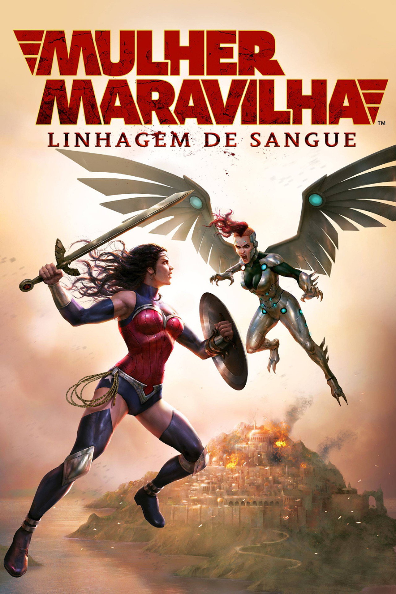 Pôster de Mulher-Maravilha: Linhagem de Sangue