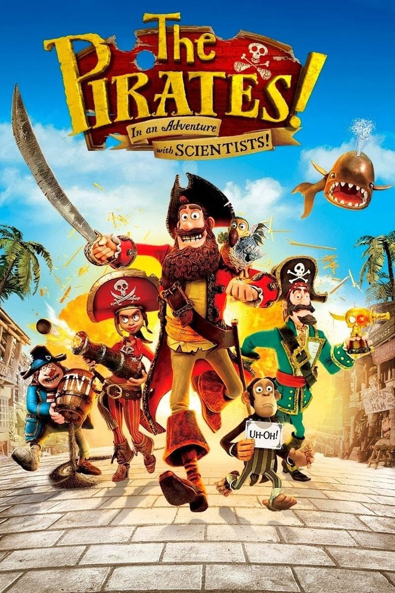 Pôster de The Pirates! In an Adventure with Scientists!