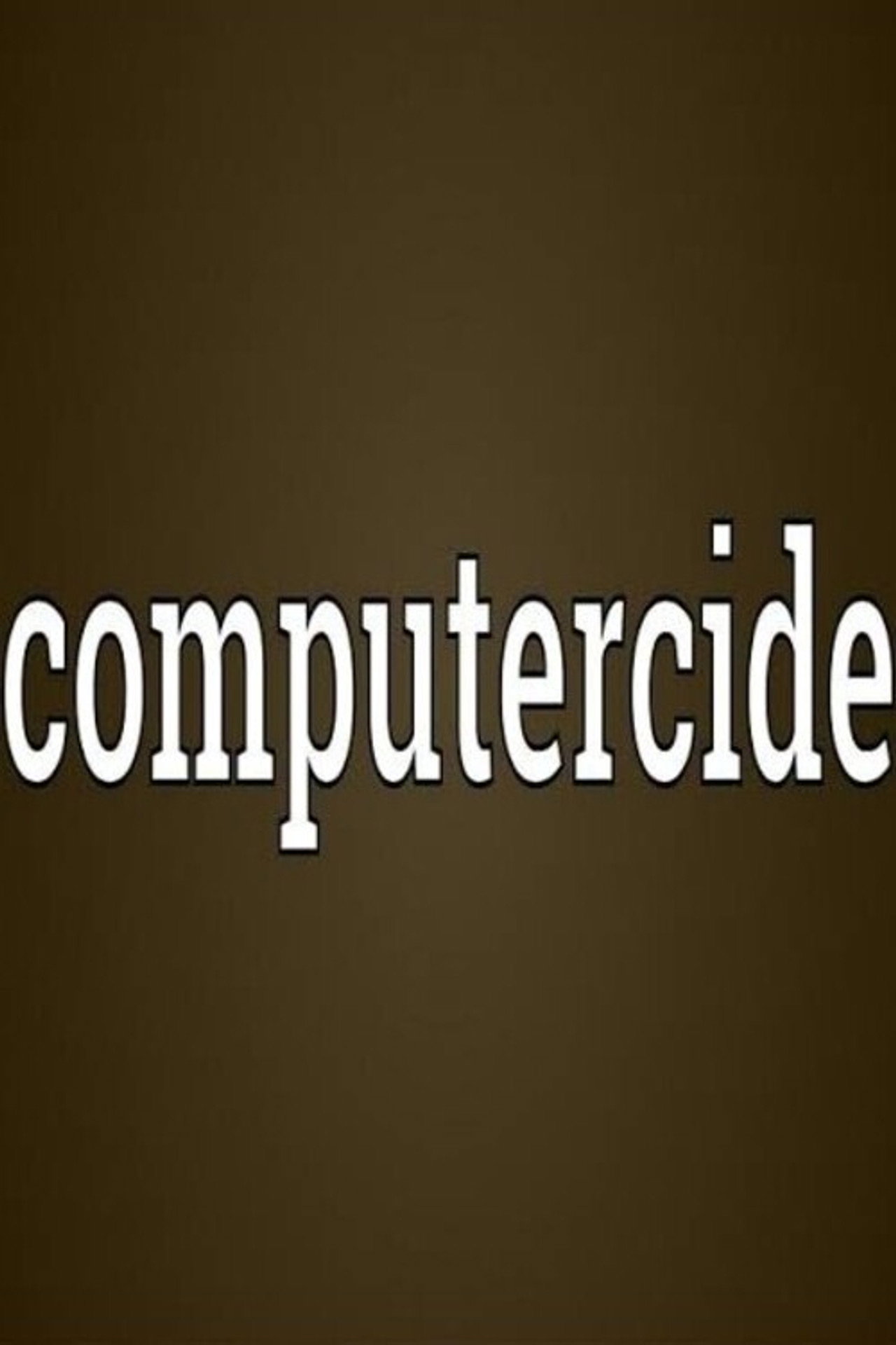 Pôster de Computercide