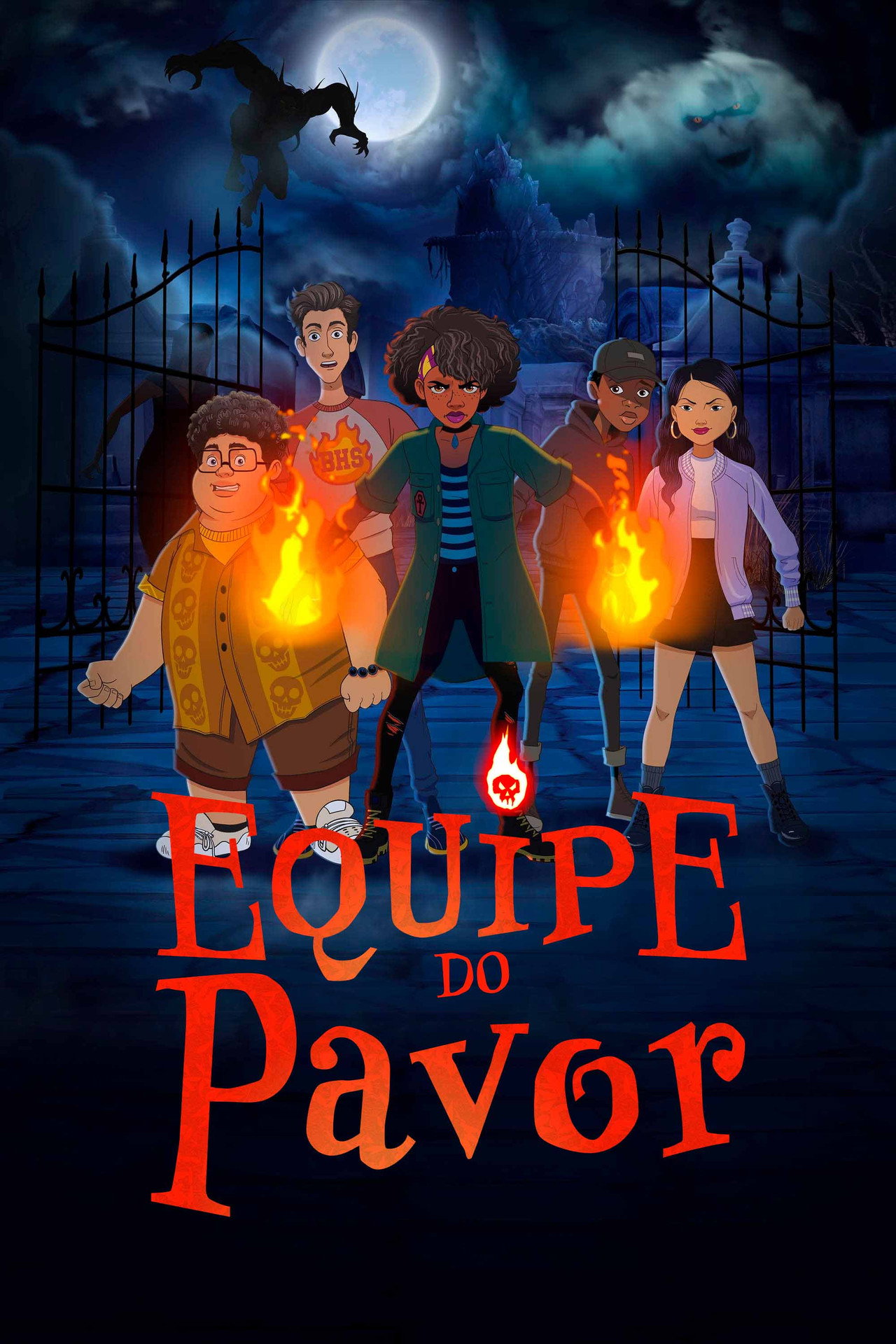 Pôster de Equipe do Pavor