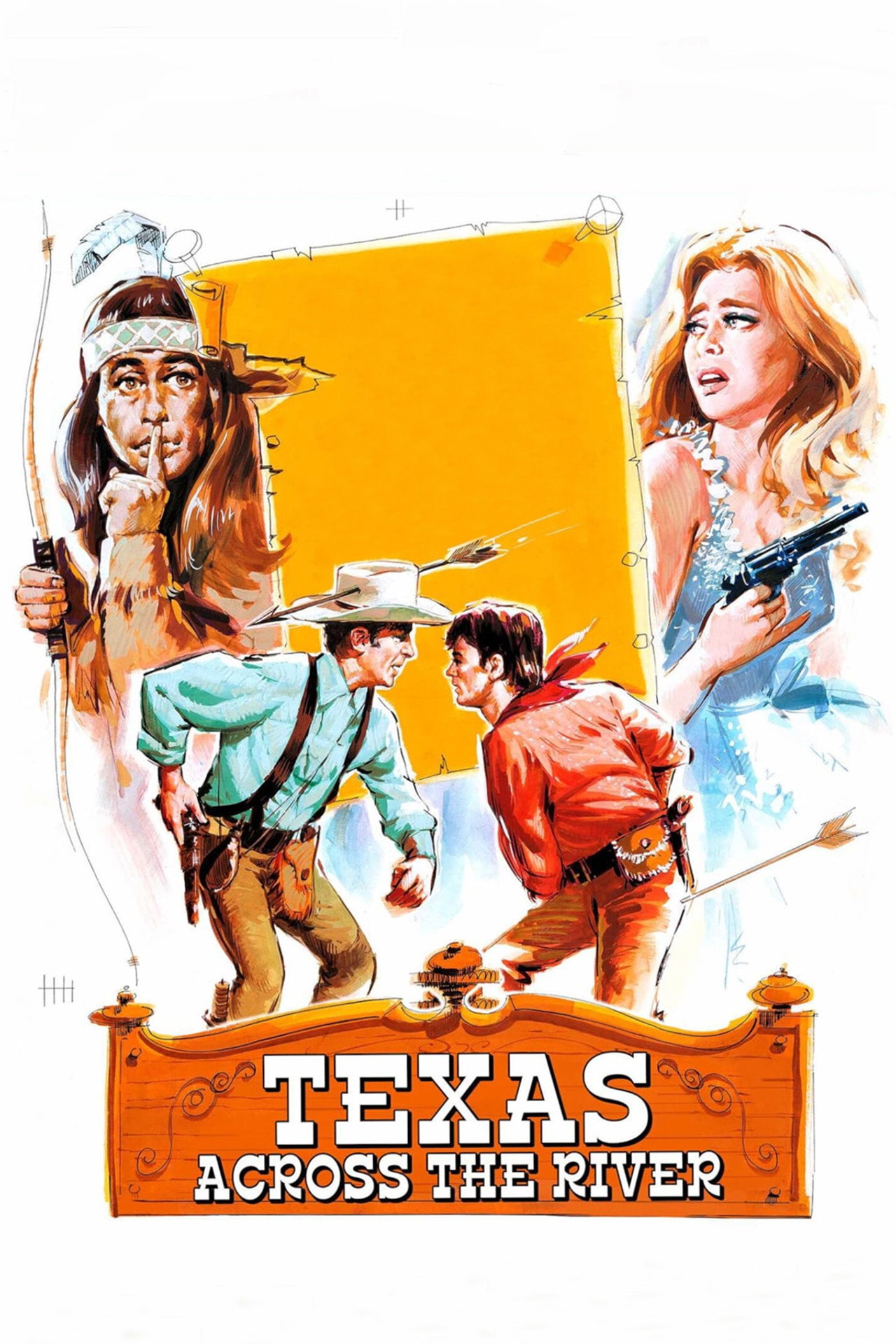 Pôster de Texas Across the River