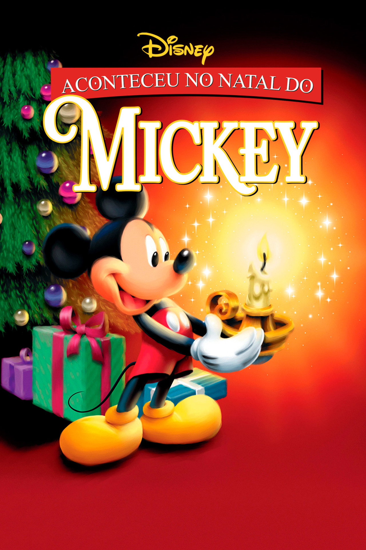 Pôster de Aconteceu no Natal do Mickey
