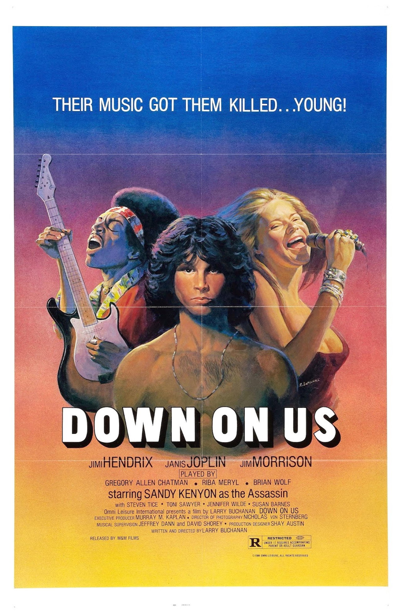 Pôster de Down on Us
