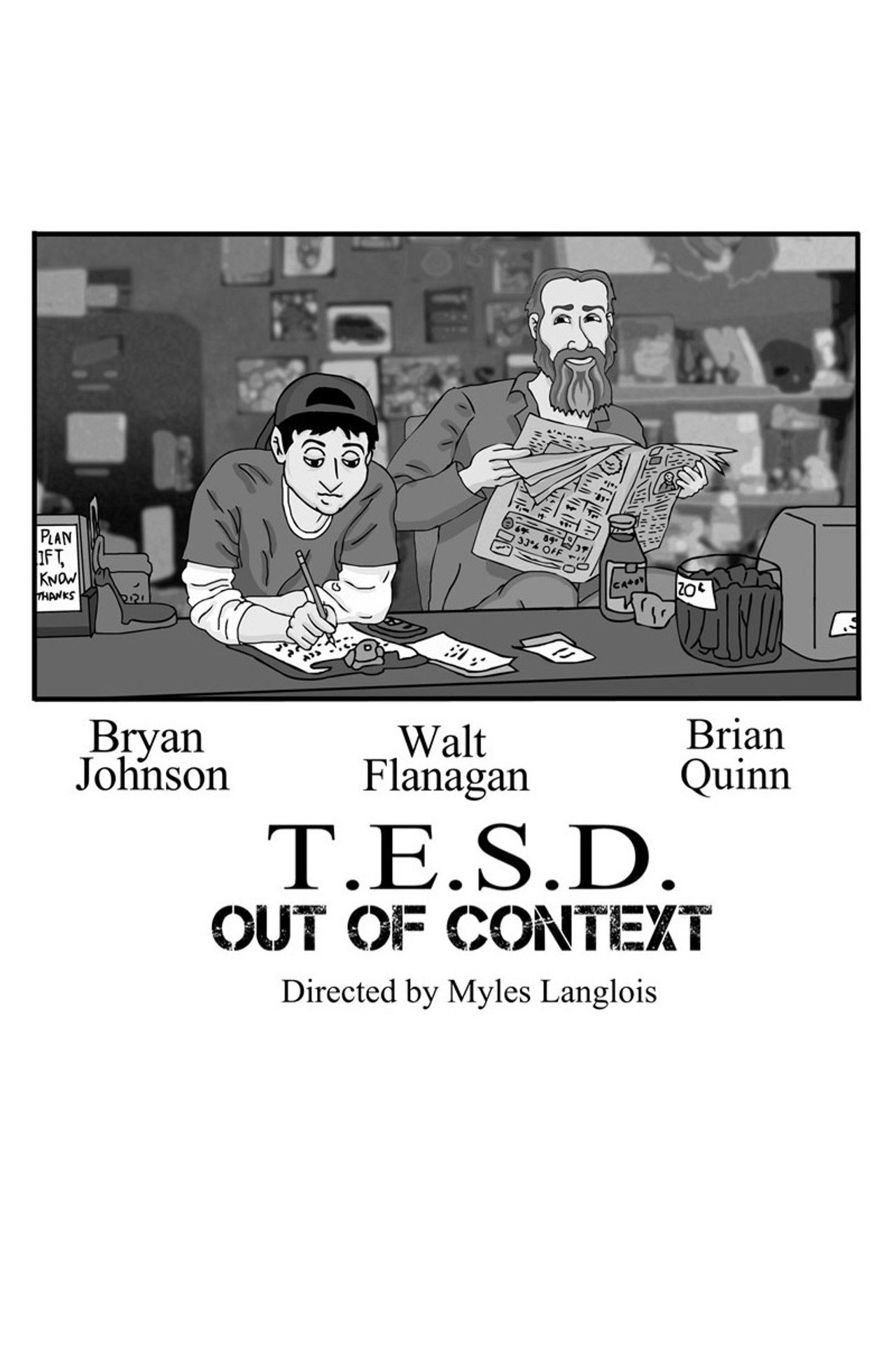 Pôster de Tell 'em Steve-Dave: Out of Context
