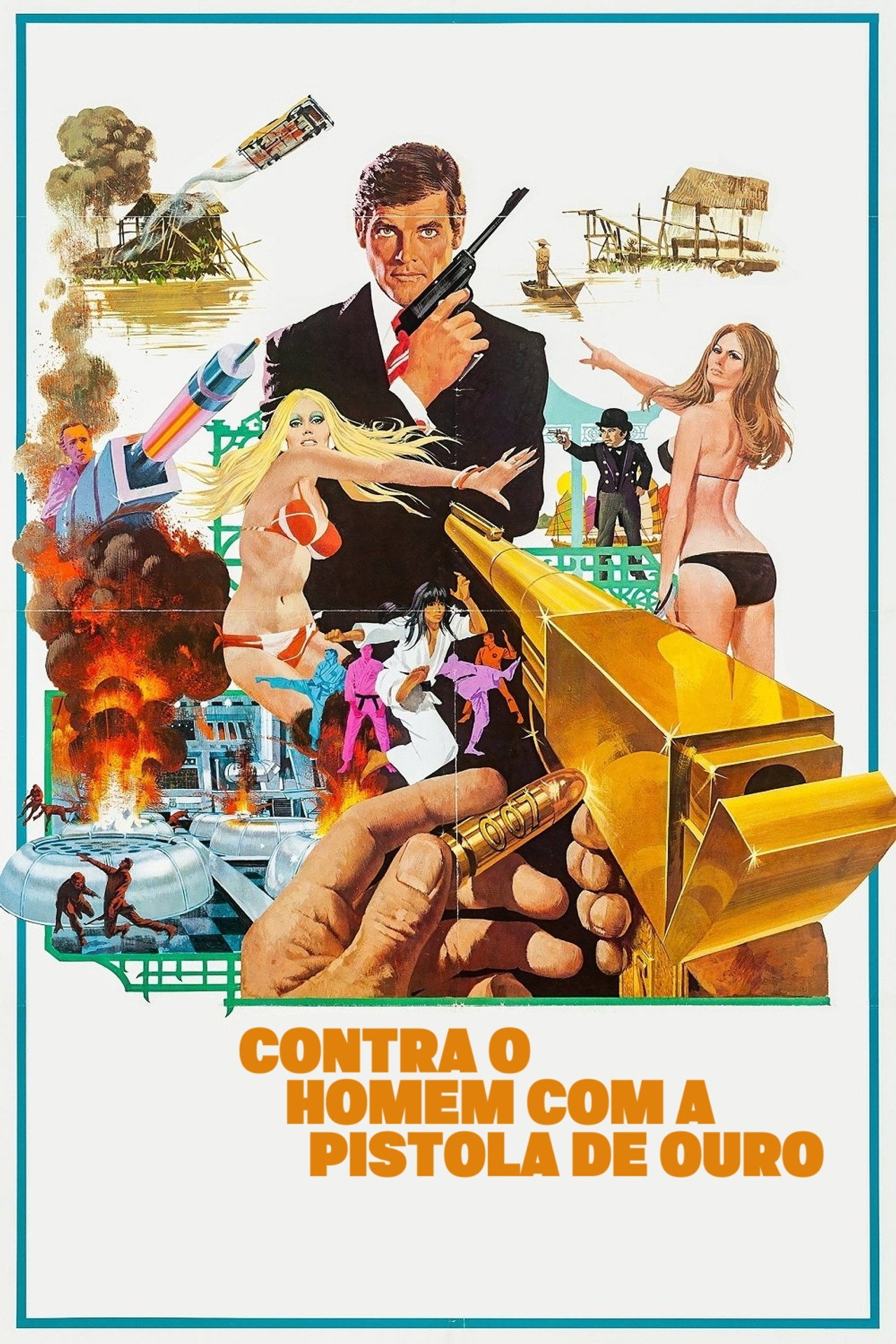 Pôster de 007 Contra o Homem com a Pistola de Ouro