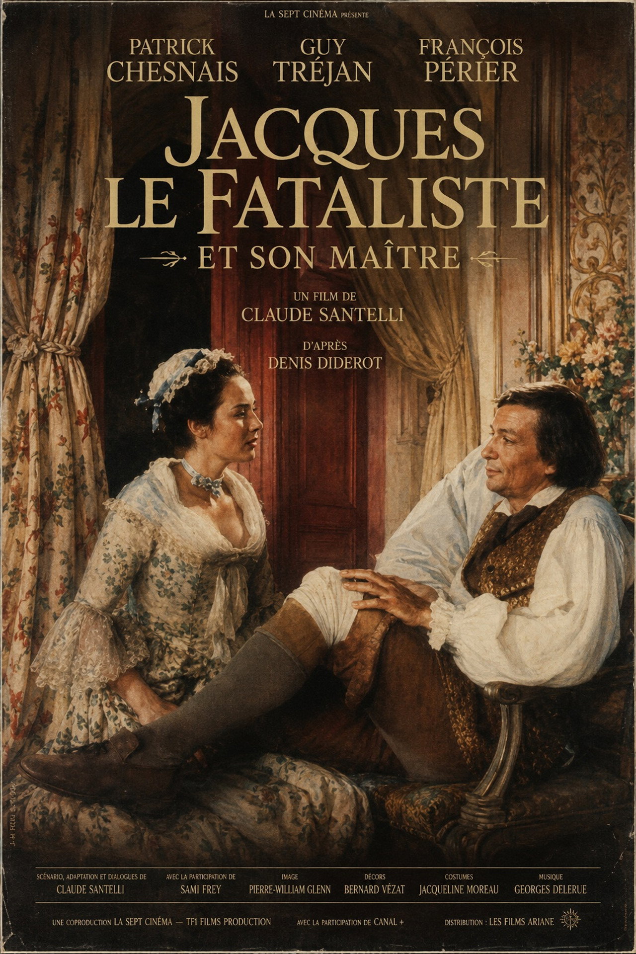 Pôster de Jacques le fataliste et son maître