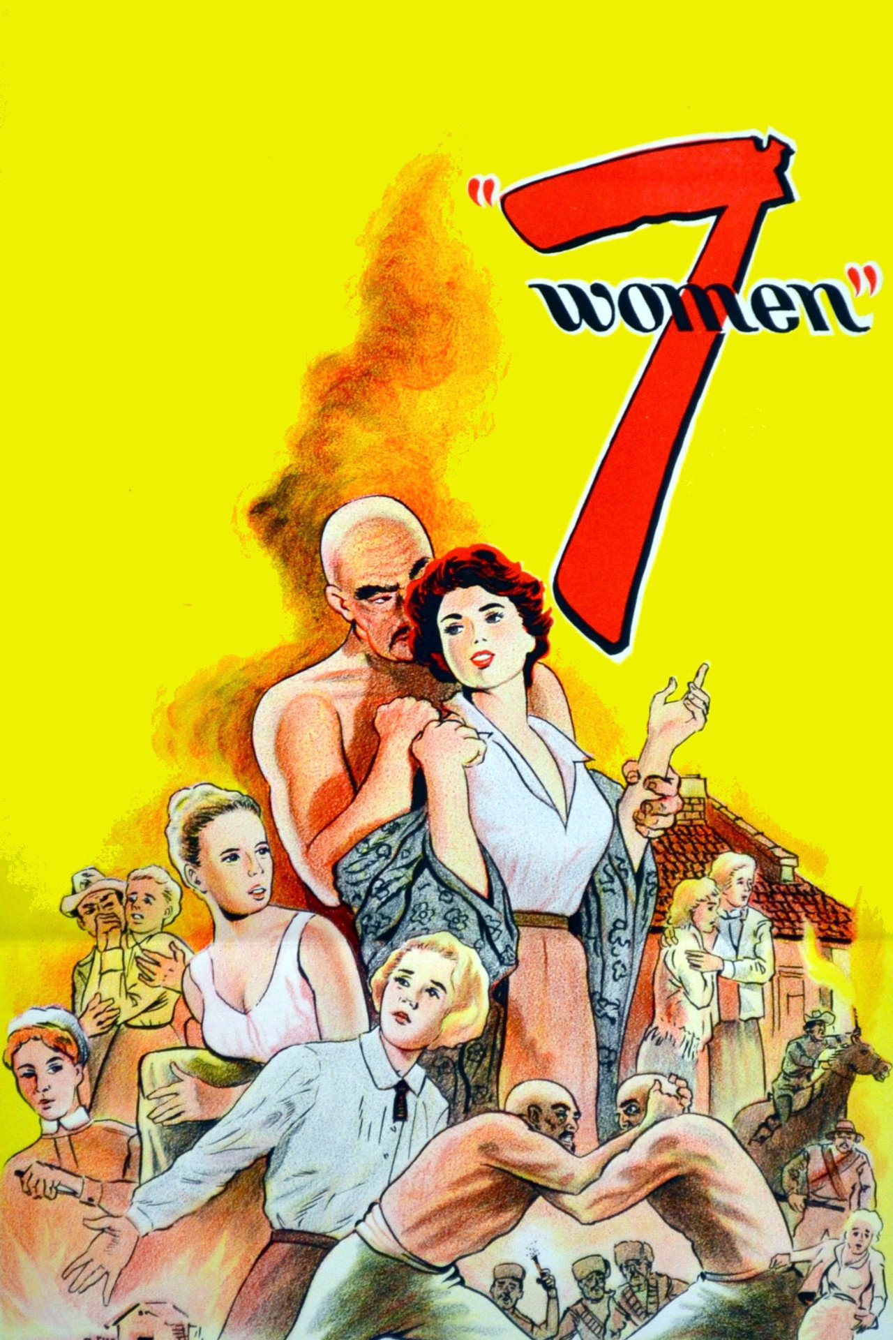 Pôster de 7 Women