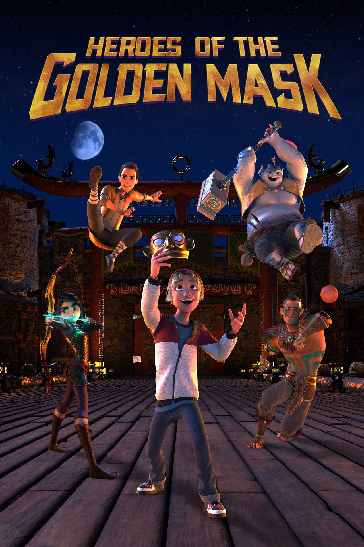 Pôster de Heroes of the Golden Mask