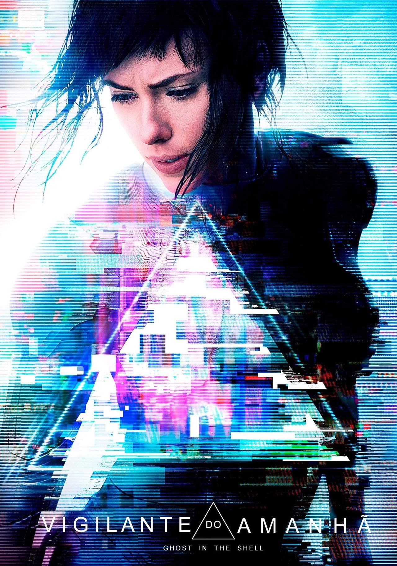 Pôster de A Vigilante do Amanhã: Ghost in the Shell
