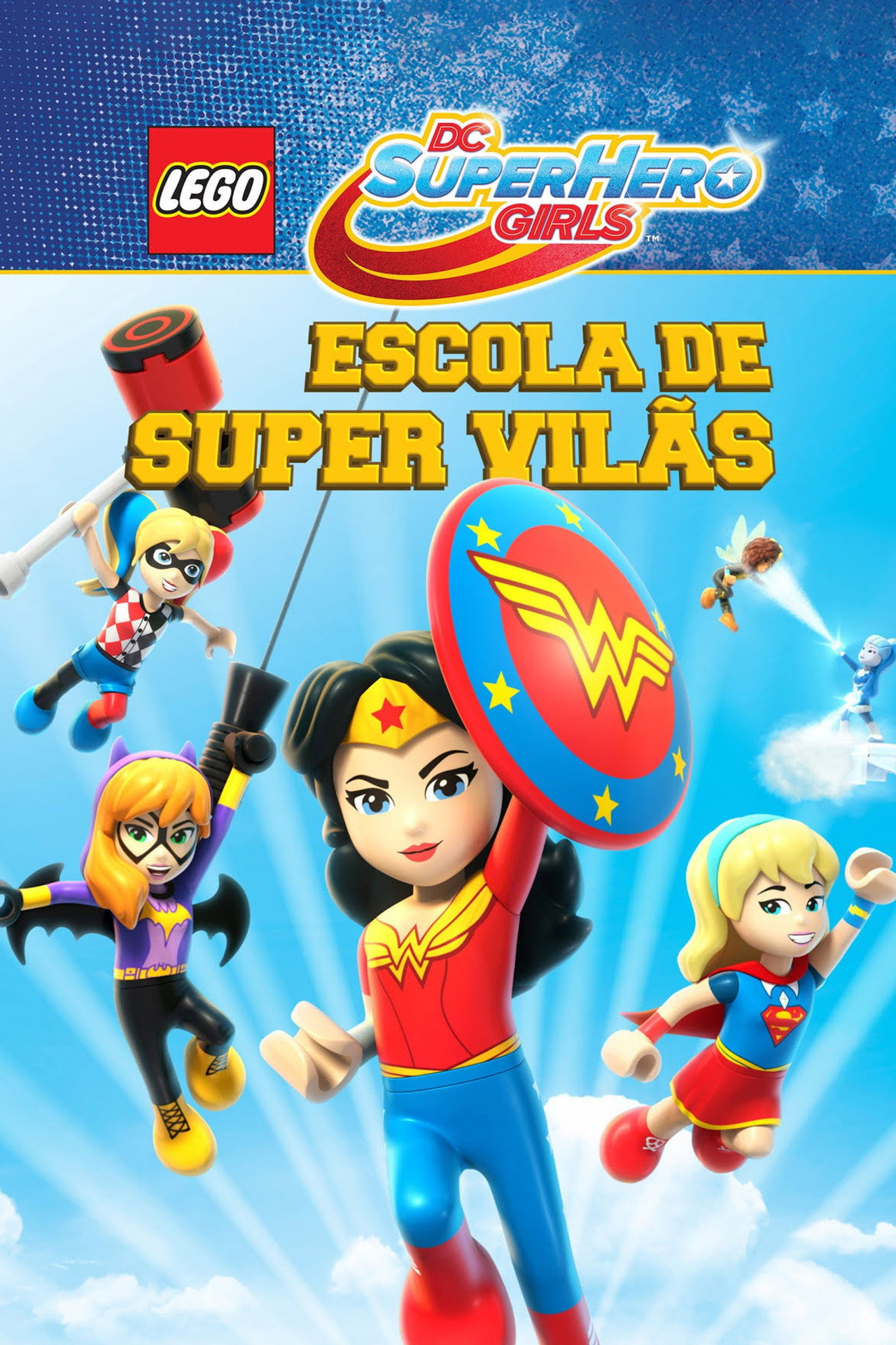 Pôster de Lego DC Super Hero Girls: Escola de Super Vilãs