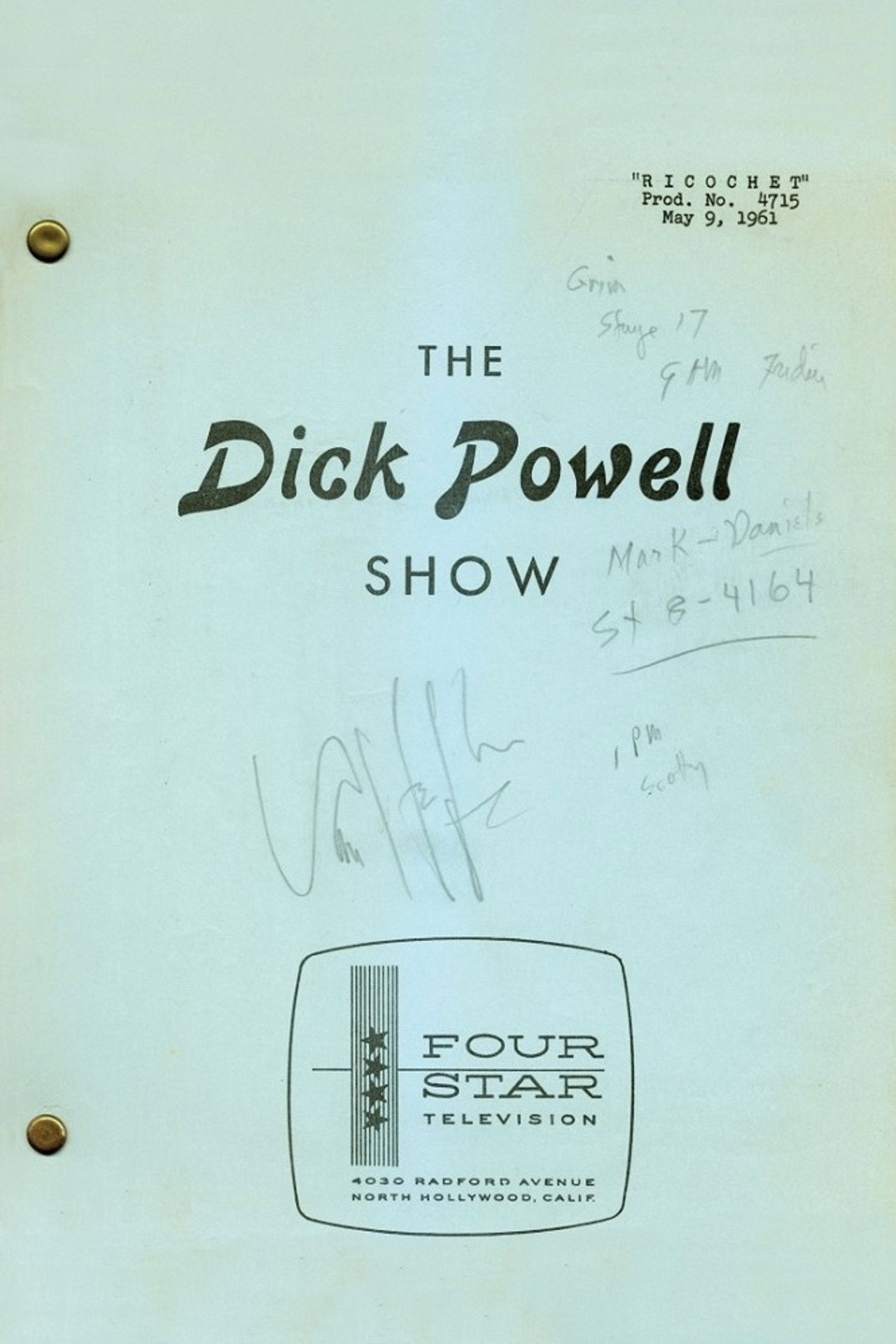 Pôster de The Dick Powell Show