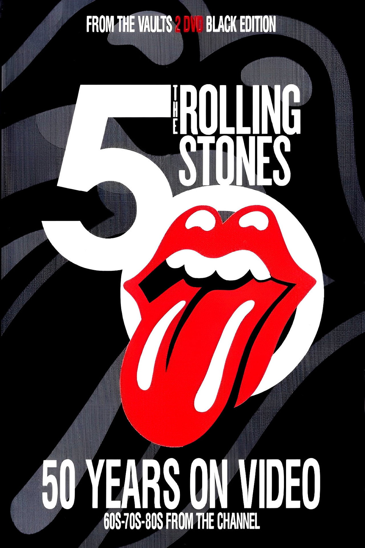 Pôster de Rolling Stones: 50 Years on Video - Black Edition