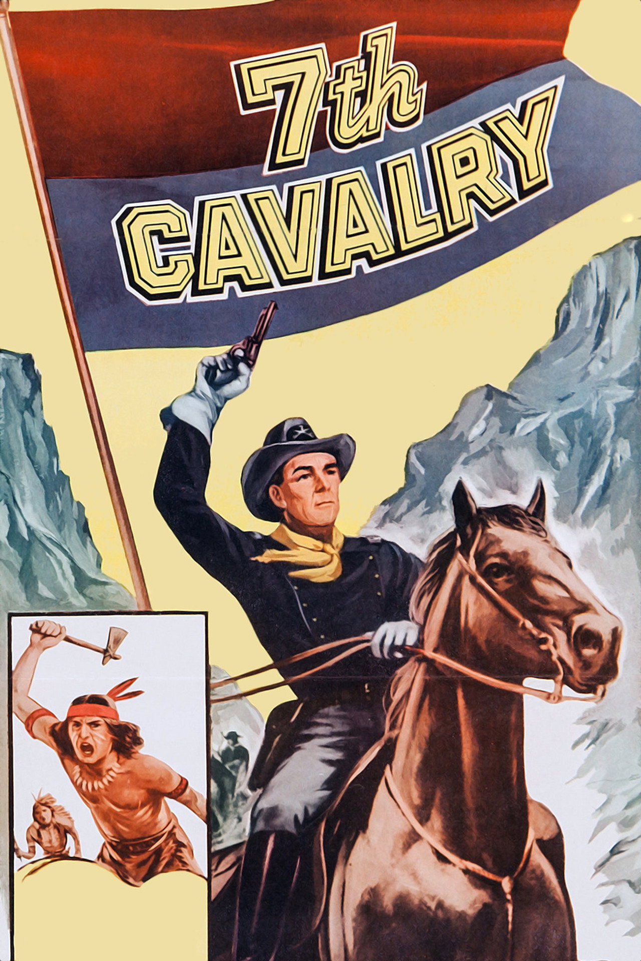 Pôster de A 7ª Cavalaria