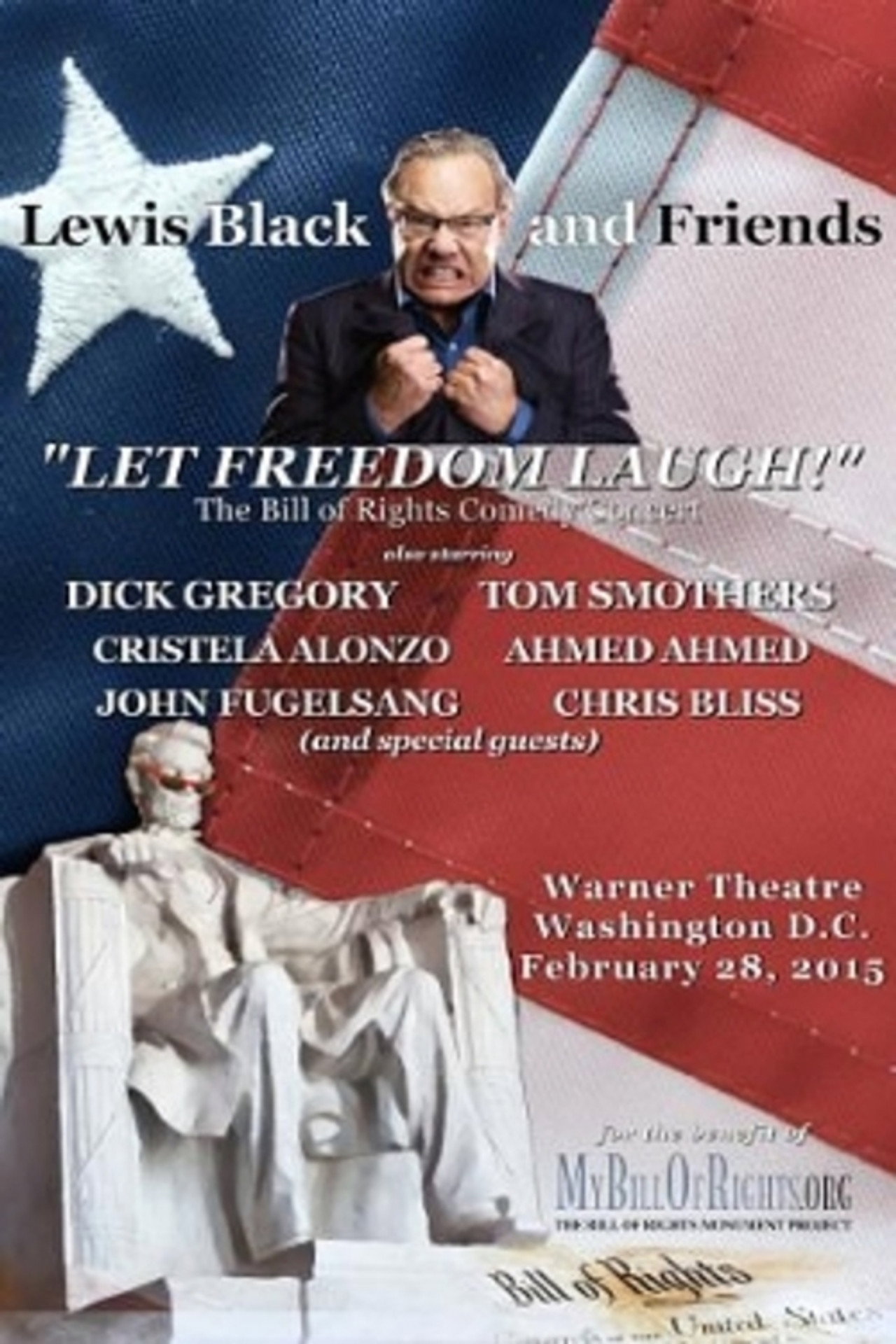 Pôster de Lewis Black & Friends - A Night to Let Freedom Laugh (Live in Washington D.C.)