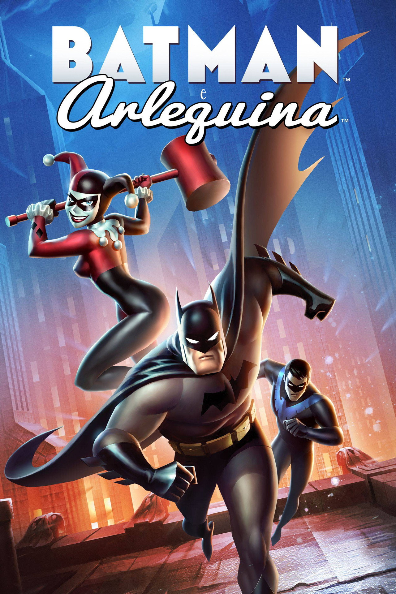 Pôster de Batman e Arlequina: Pancadas e Risadas