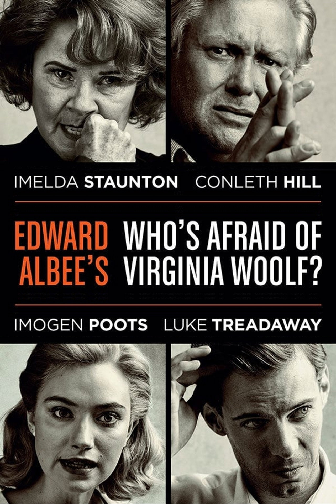 Pôster de National Theatre Live: Edward Albee's Who's Afraid of Virginia Woolf?