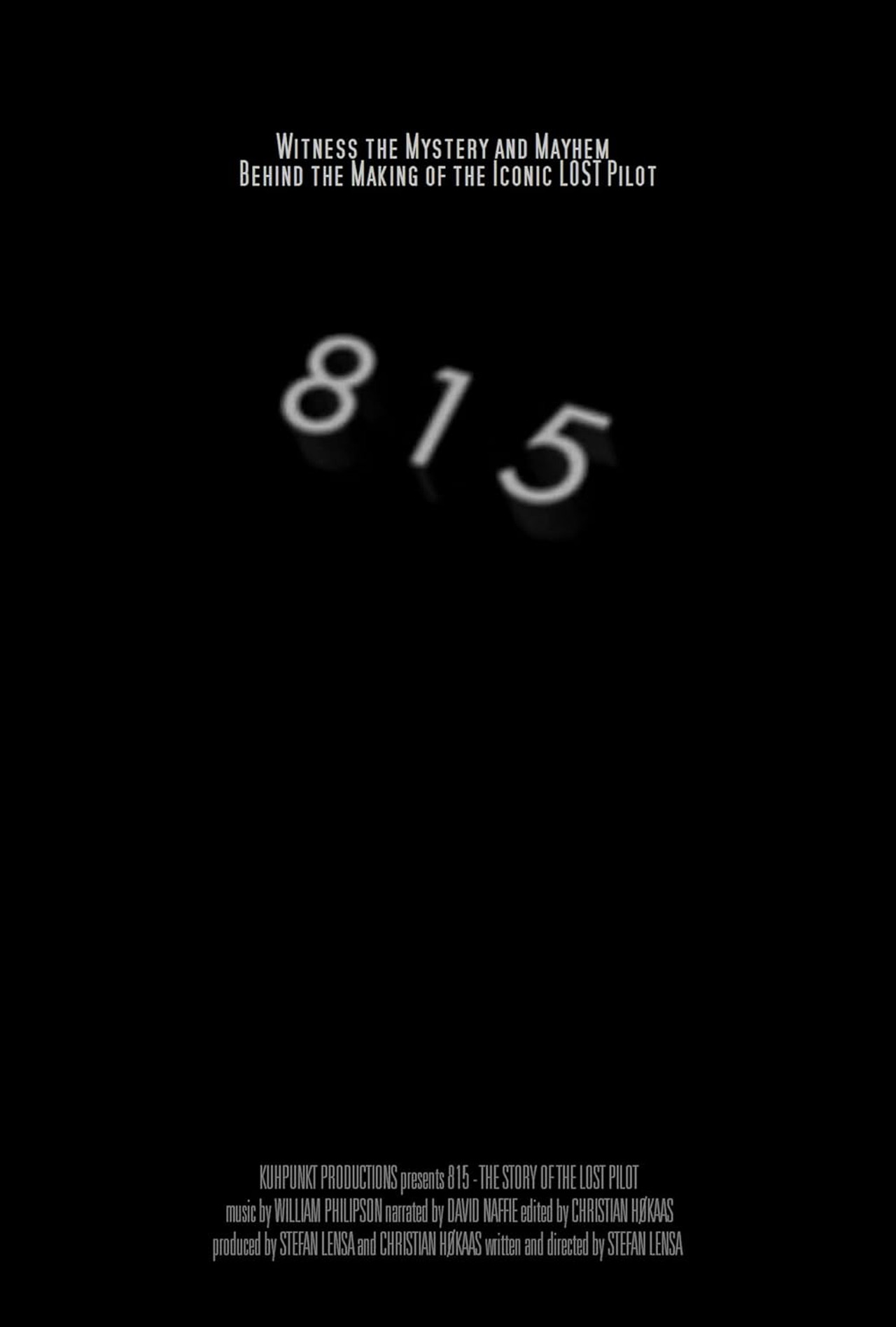 Pôster de 815 - The Story of the Lost Pilot