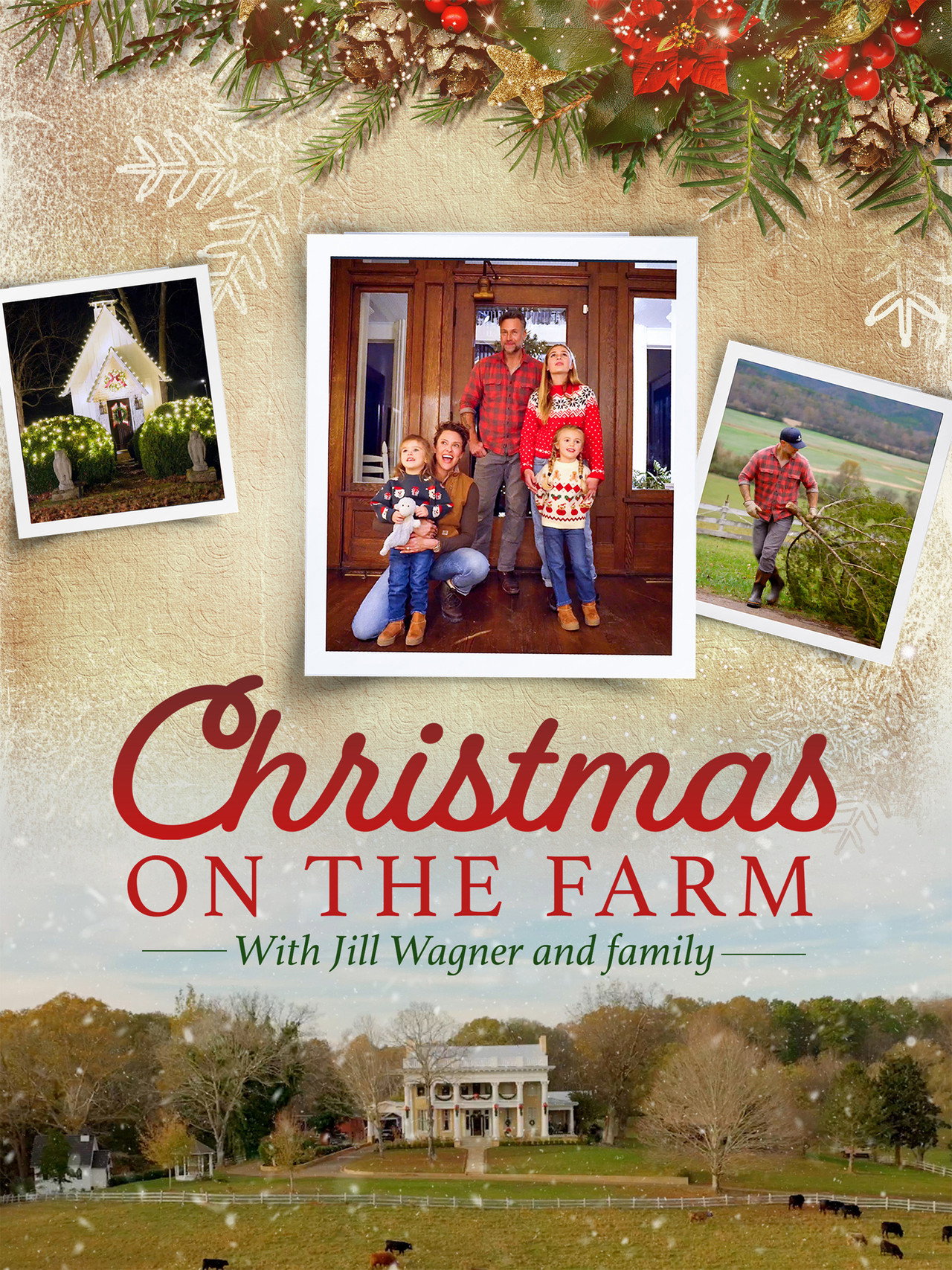 Pôster de Christmas on the Farm with Jill Wagner and Family