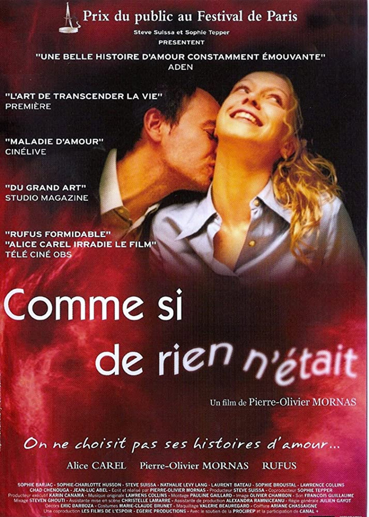 Pôster de Comme si de rien n'était