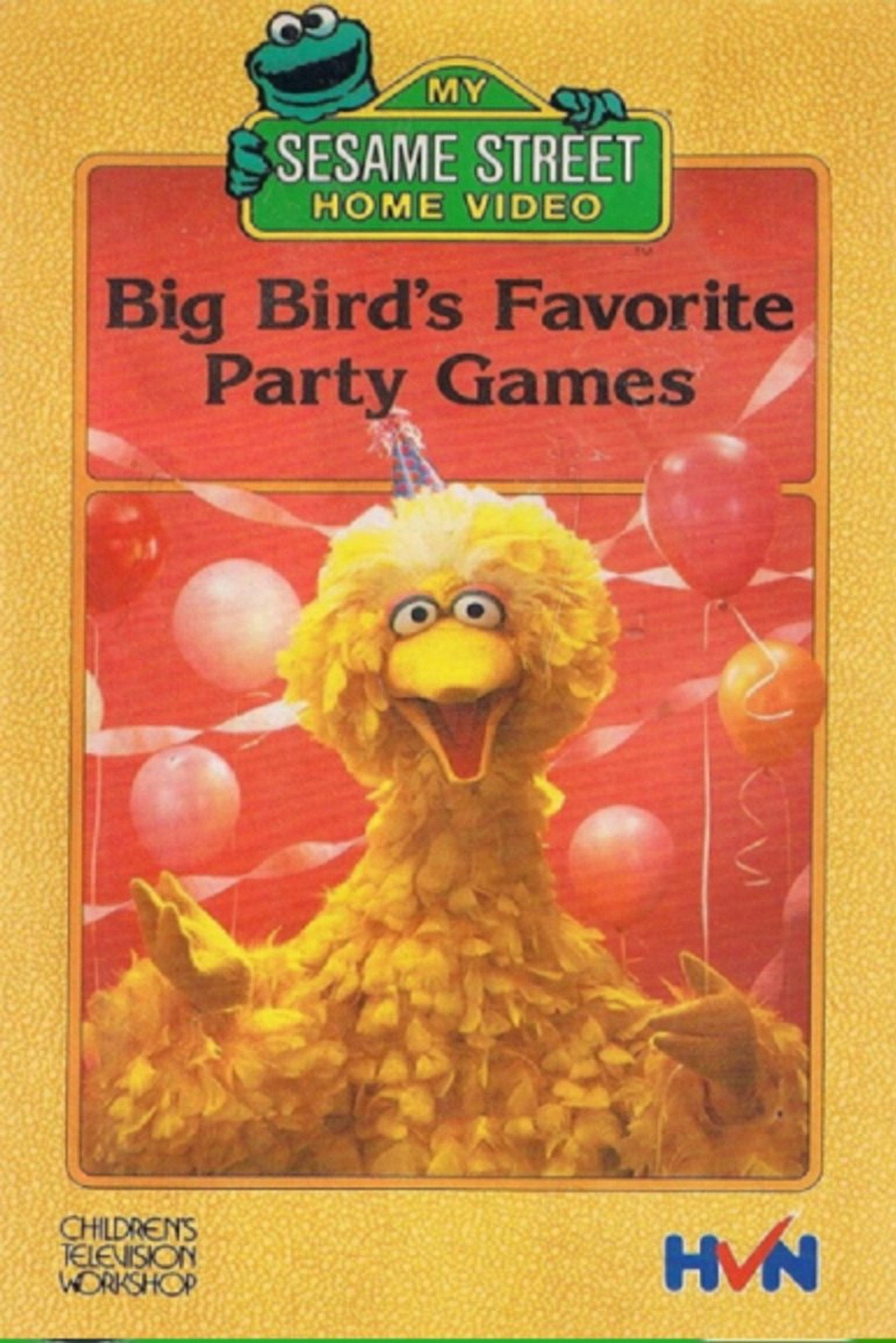 Pôster de Sesame Street: Big Bird's Favorite Party Games