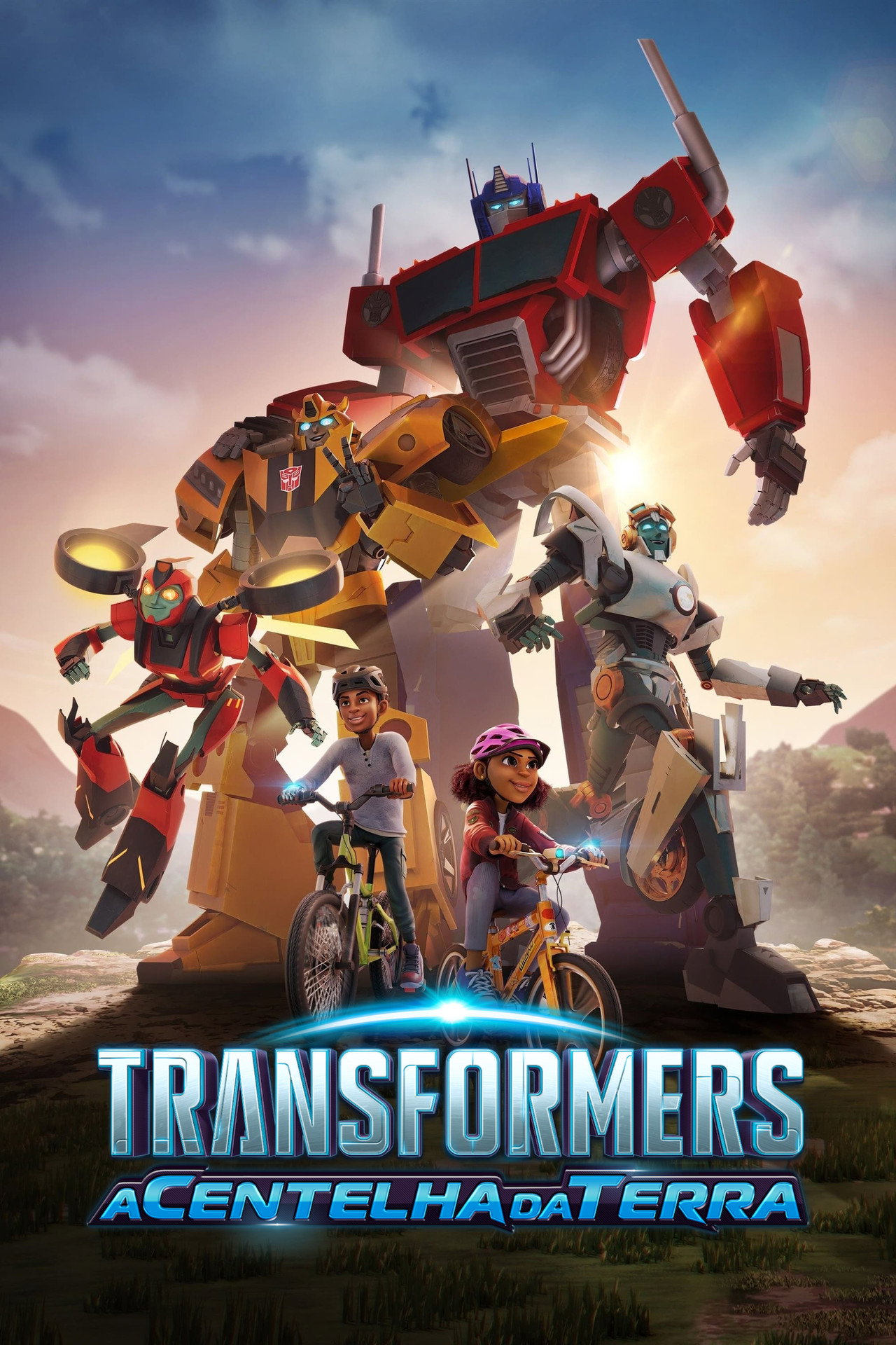 Pôster de Transformers: A Centelha da Terra