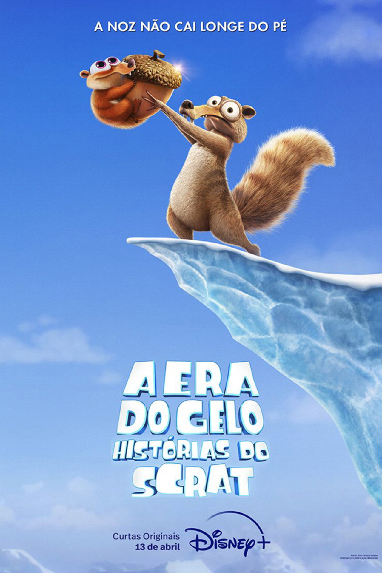Pôster de A Era do Gelo: Histórias do Scrat