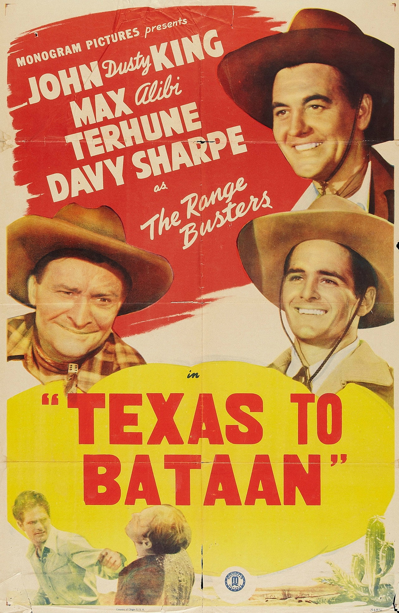 Pôster de Texas to Bataan
