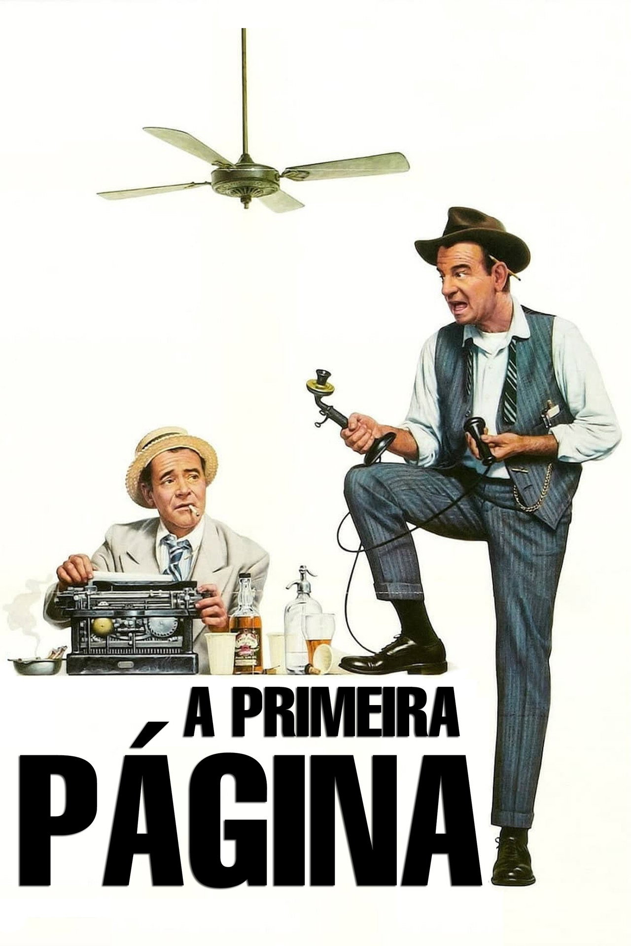 Pôster de A Primeira Página