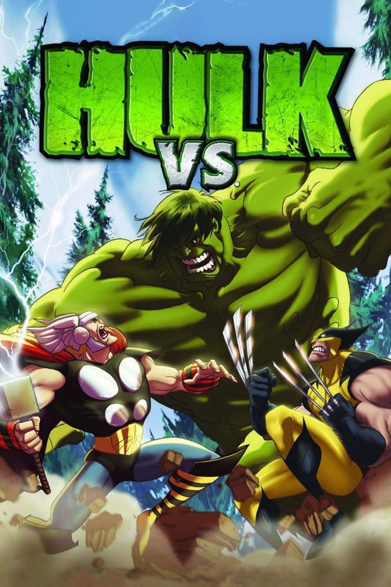 Pôster de Hulk vs.